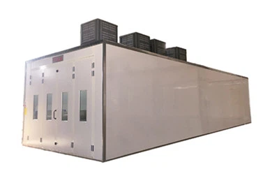 물 여과 페인트 부스